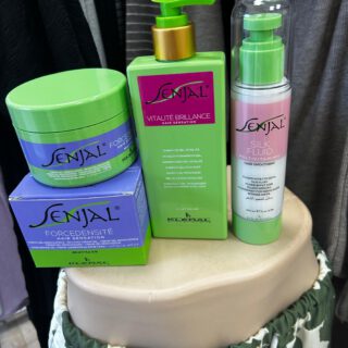 LOTE  KLERAL SYSTEM CHAMPÚ VITALITE BRILLANCE 250 ML + MASCARILLA FORCEDENSITE 200 ML +FLUIDO MULTIVITAMINICO 100 ML DE SENJAL