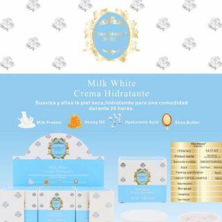 MILK WHITE CREMA HIDRATANTE 50 ML
