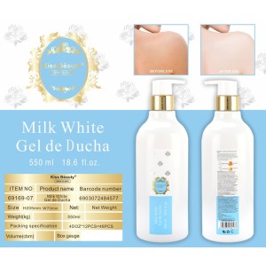 GEL DE DUCHA MILK WHITE 550 ML